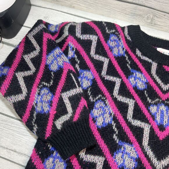 Vintage 90’s Together Shoulder Pads Sweater Womens Size M - Picture 5 of 8